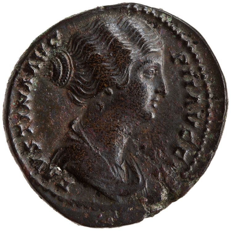 аверс RIC III Antoninus Pius 1405a (dupondius)