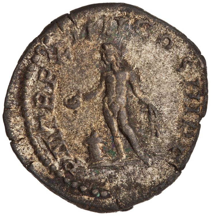 RIC IV Septimius Severus 201, реверс, American Numismatic Society (ans)
