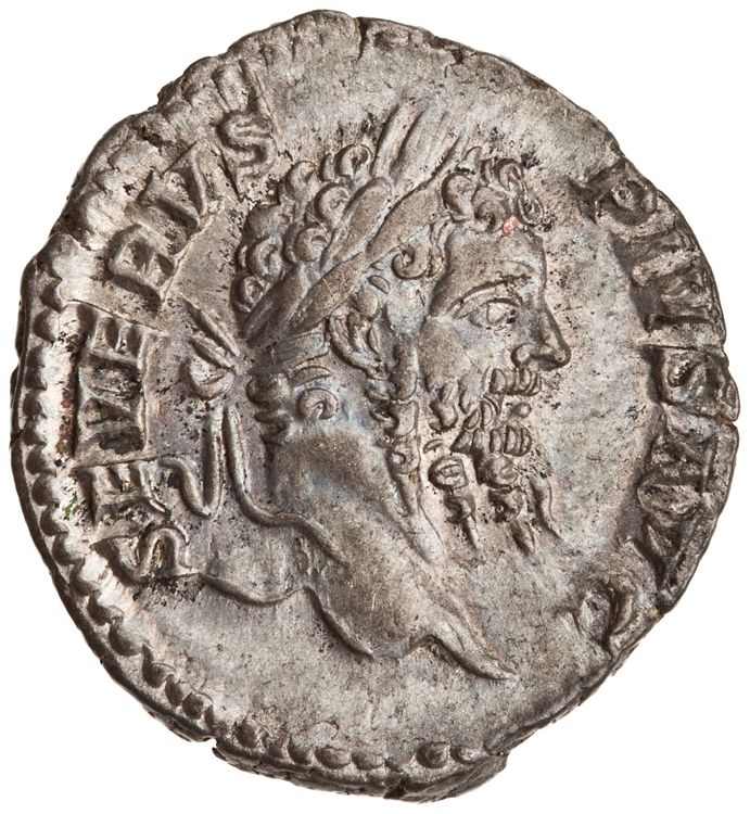 RIC IV Septimius Severus 207, аверс, American Numismatic Society (ans)