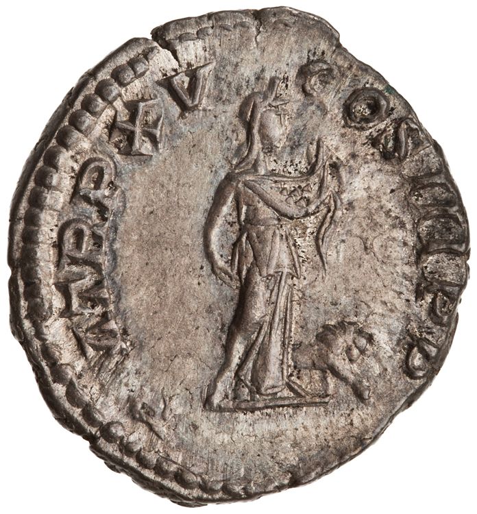 RIC IV Septimius Severus 207, реверс, American Numismatic Society (ans)