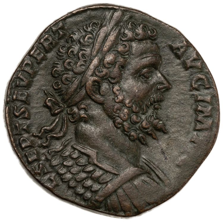RIC IV Septimius Severus 690B, аверс, American Numismatic Society (ans)