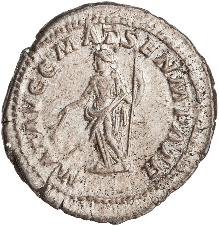 RIC IV Caracalla 380 (denarius), реверс, American Numismatic Society (ans)