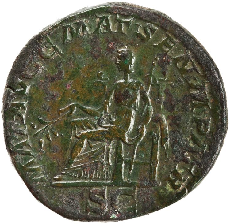 RIC IV Caracalla 588, реверс, American Numismatic Society (ans)