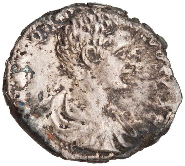 obverse RIC IV Caracalla 5 (denarius)