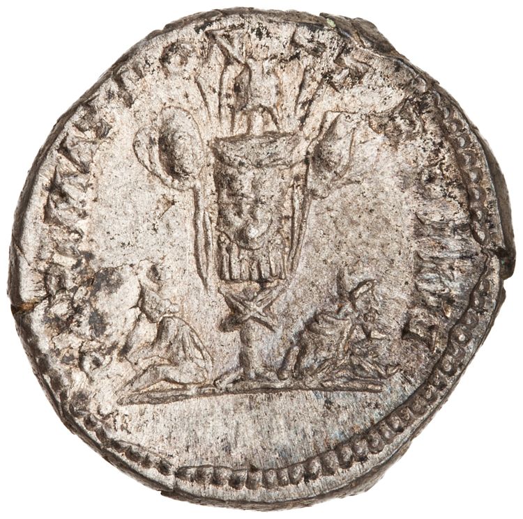 RIC IV Caracalla 54B, реверс, American Numismatic Society (ans)