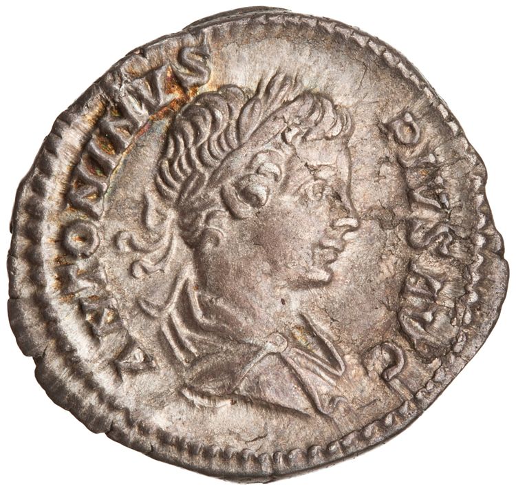 аверс RIC IV Caracalla 130A (denarius)