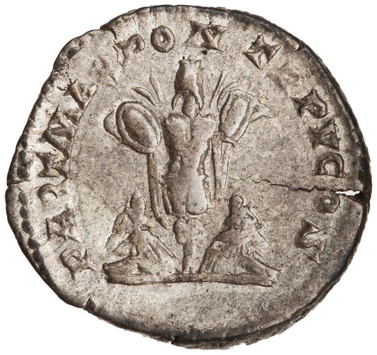 RIC IV Caracalla 65, реверс, American Numismatic Society (ans)