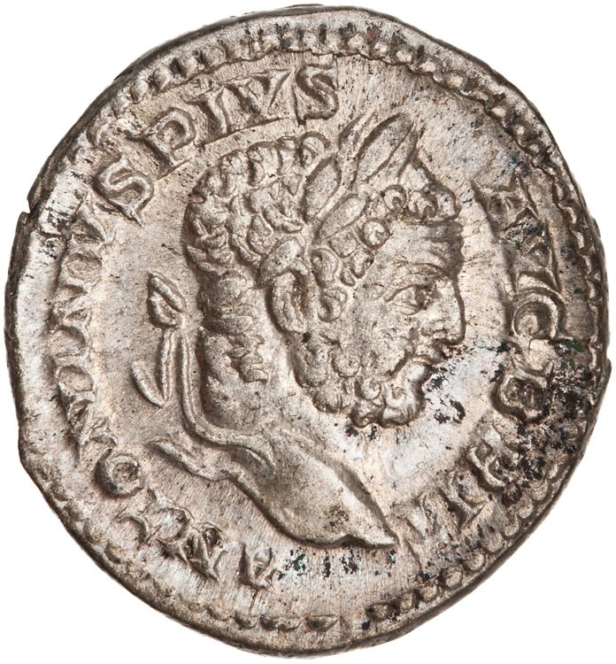 RIC IV Caracalla 222, аверс, American Numismatic Society (ans)