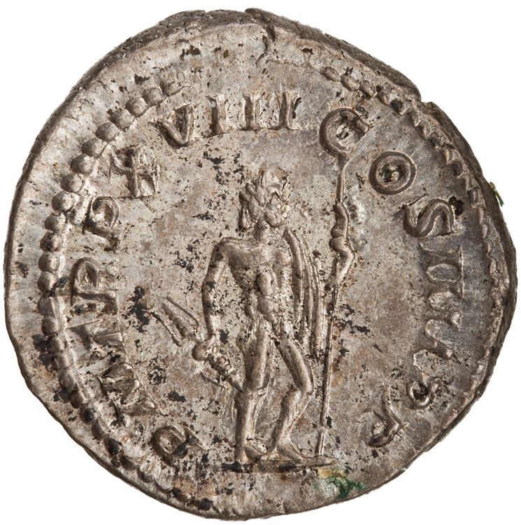 RIC IV Caracalla 258C, реверс, American Numismatic Society (ans)