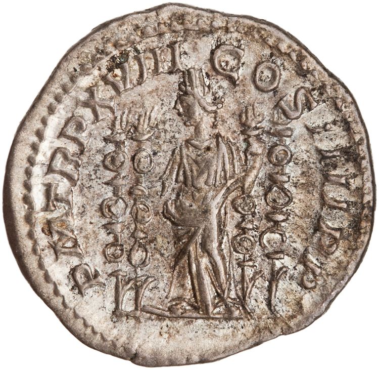 RIC IV Caracalla 267, реверс, American Numismatic Society (ans)
