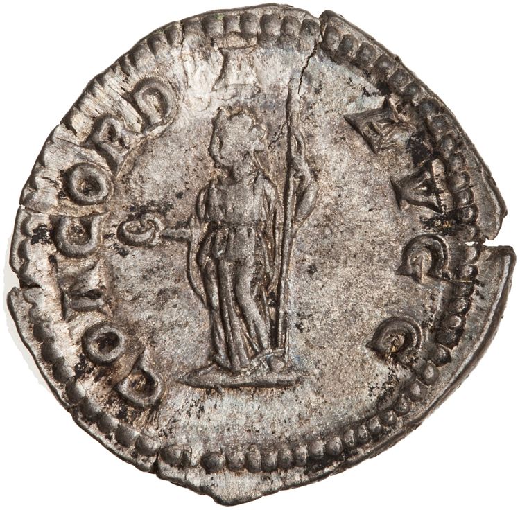 RIC IV Caracalla 363A, реверс, American Numismatic Society (ans)