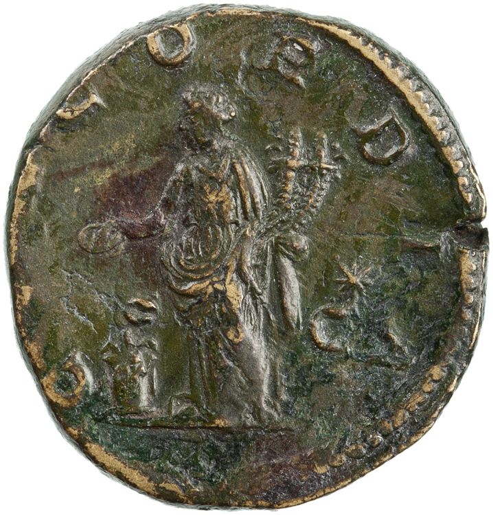 RIC IV Elagabalus 390, реверс, American Numismatic Society (ans)