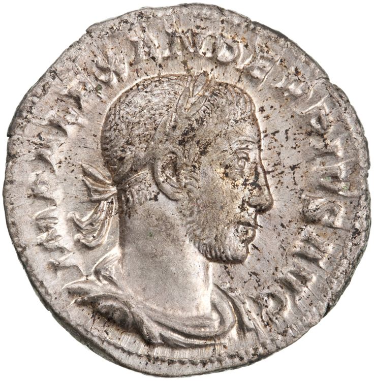 RIC IV Severus Alexander 254d, аверс, American Numismatic Society (ans)