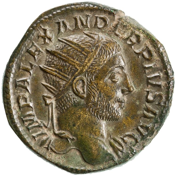 аверс RIC IV Severus Alexander 632g