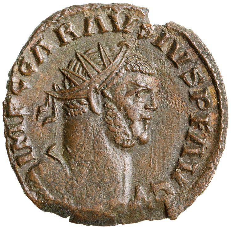 RIC V Carausius 98, obverse, American Numismatic Society (ans)