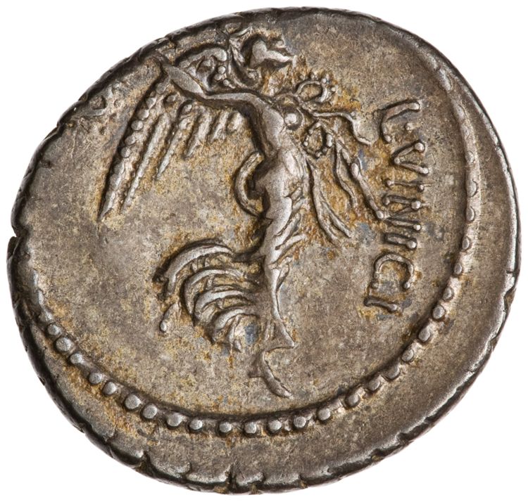 RRC 436/1, реверс, American Numismatic Society (ans)