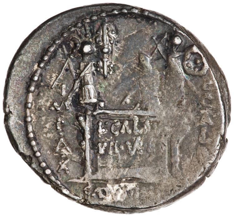 RRC 437/2b, реверс, American Numismatic Society (ans)