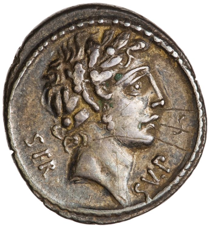 RRC 438/1, аверс, American Numismatic Society (ans)