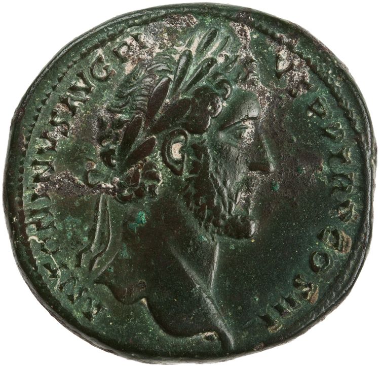 RIC III Antoninus Pius 635a, аверс, American Numismatic Society (ans)