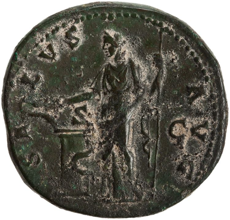 RIC III Antoninus Pius 635a, реверс, American Numismatic Society (ans)
