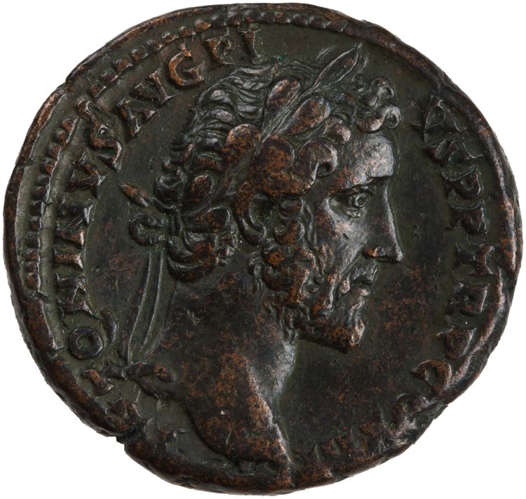 RIC III Antoninus Pius 734A, аверс, American Numismatic Society (ans)