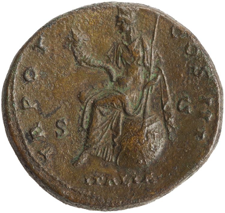 RIC III Antoninus Pius 747A, реверс, American Numismatic Society (ans)