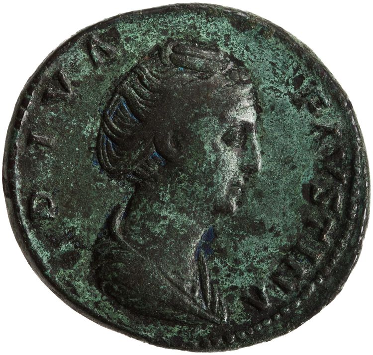 RIC III Antoninus Pius 1116a, аверс, American Numismatic Society (ans)