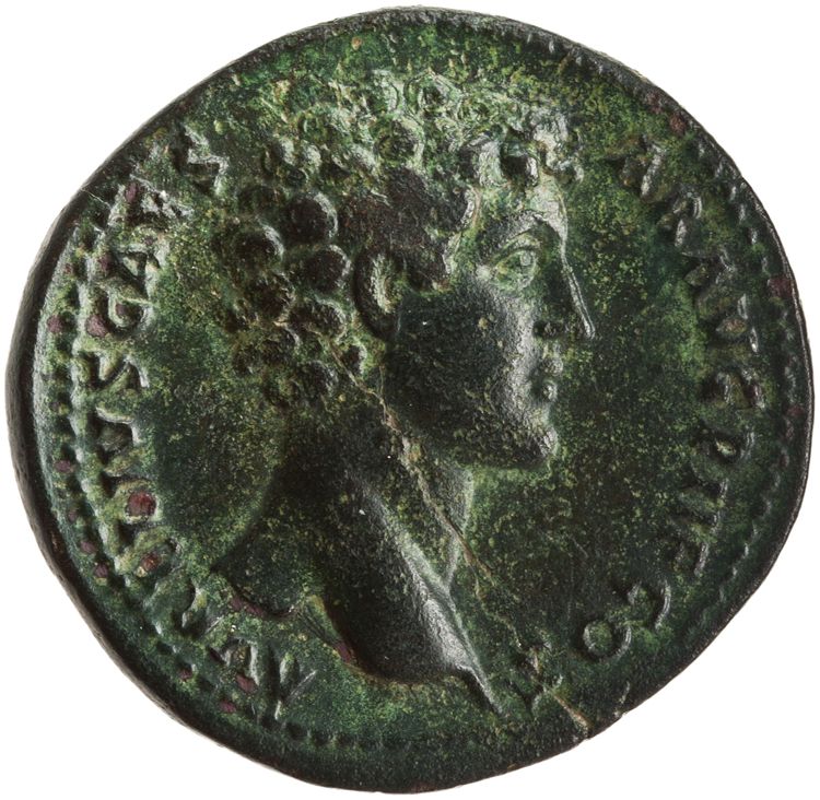 RIC III Antoninus Pius 1234A, аверс, American Numismatic Society (ans)