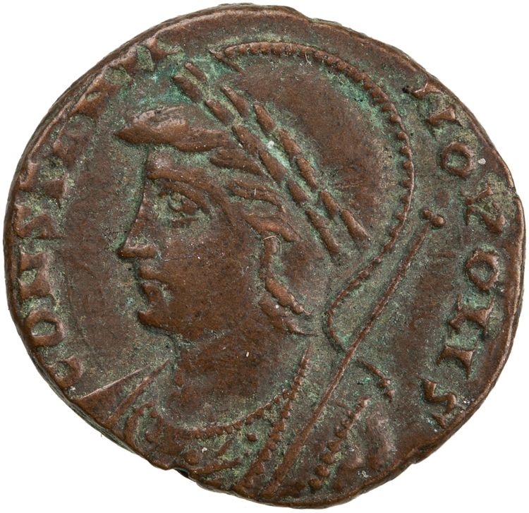 RIC VII Rome 371, аверс, American Numismatic Society (ans)