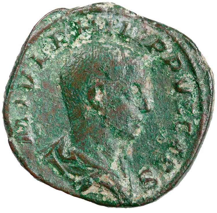 RIC IV Philip I 256A, аверс, American Numismatic Society (ans)