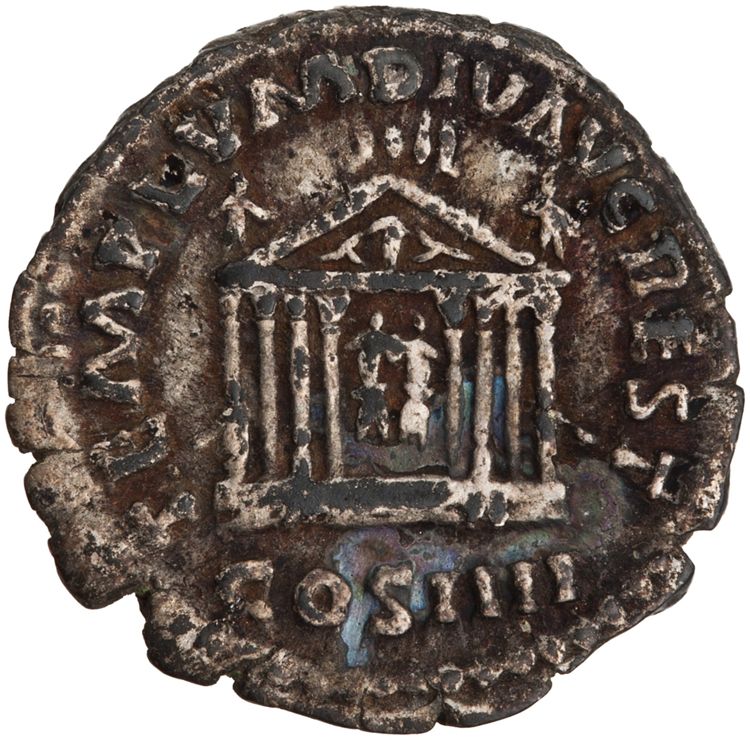 RIC III Antoninus Pius 290A, реверс, American Numismatic Society (ans)