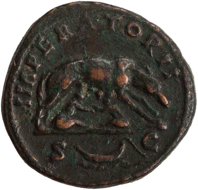 RIC III Antoninus Pius 734A, реверс, American Numismatic Society (ans)