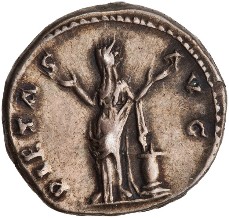 RIC III Antoninus Pius 392, реверс, American Numismatic Society (ans)