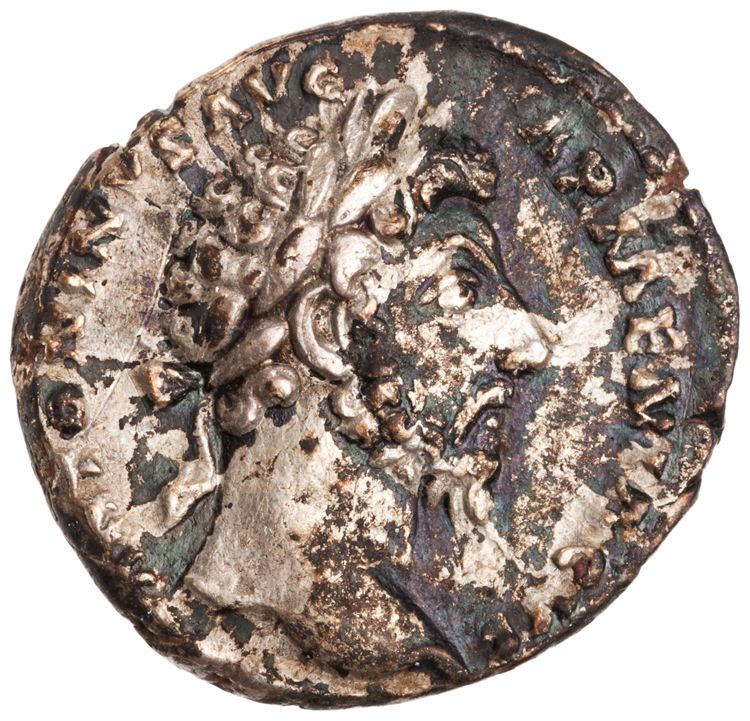 RIC III Marcus Aurelius 122, аверс, American Numismatic Society (ans)