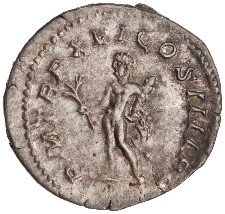 RIC IV Caracalla 206b, реверс, American Numismatic Society (ans)