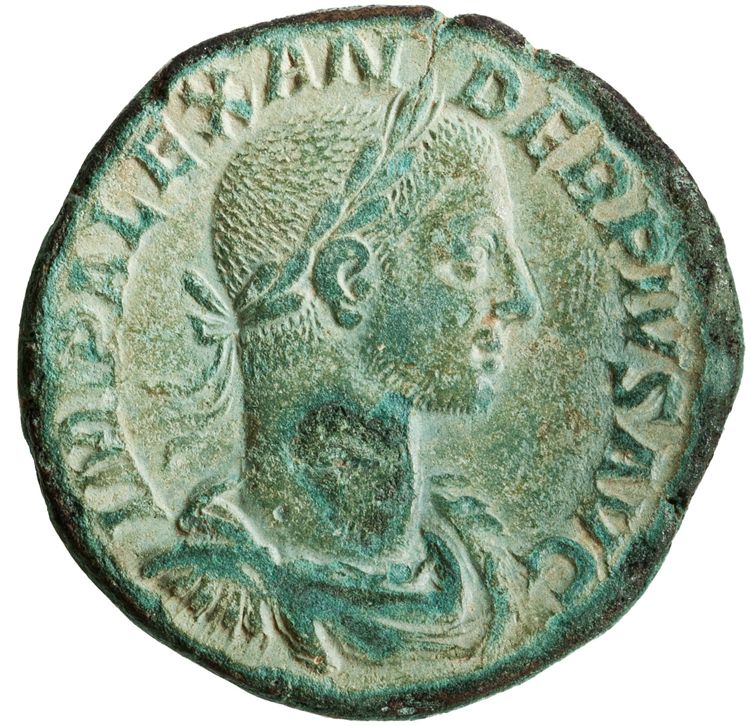 аверс RIC IV Severus Alexander 648d