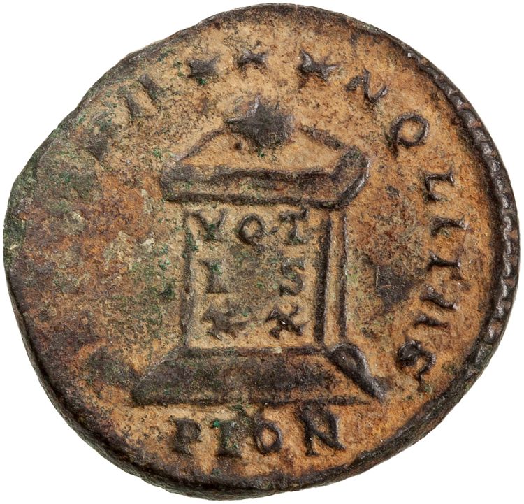 RIC VII Londinium 287, реверс, American Numismatic Society (ans)