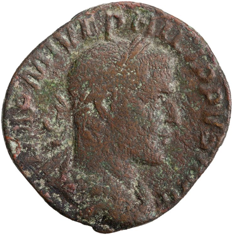 RIC IV Philip I 180A, аверс, American Numismatic Society (ans)