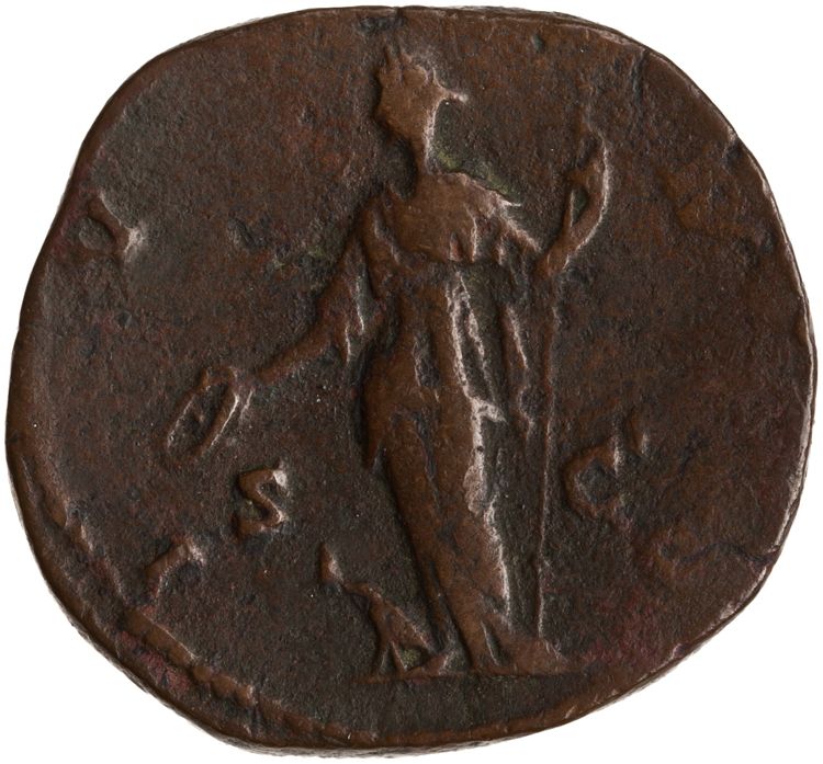 RIC III Marcus Aurelius 1645, реверс, American Numismatic Society (ans)