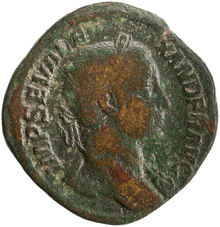 RIC IV Severus Alexander 627, аверс, American Numismatic Society (ans)