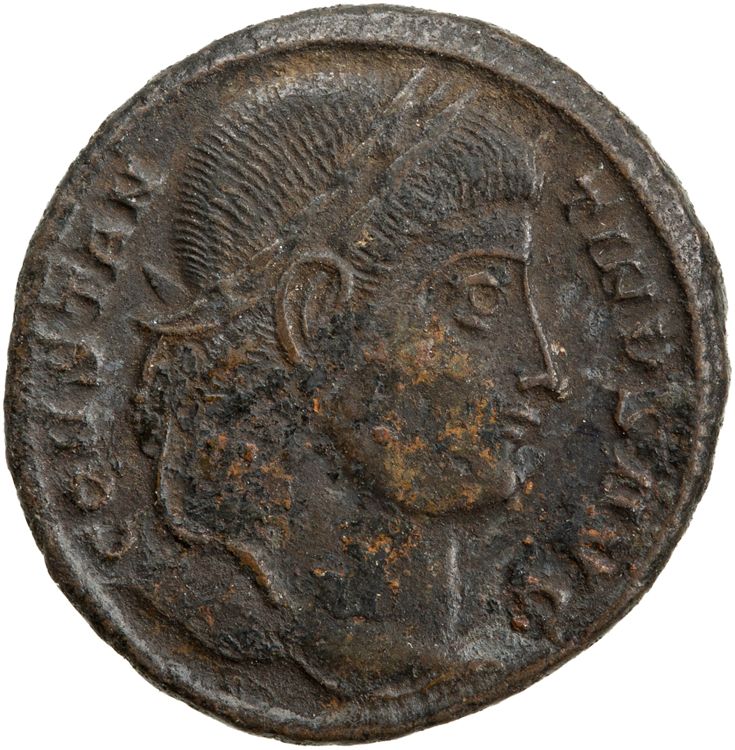 RIC VII Siscia 200, аверс, American Numismatic Society (ans)
