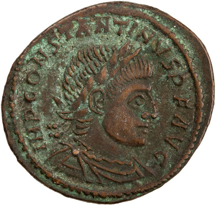 RIC VII Rome 78, аверс, American Numismatic Society (ans)