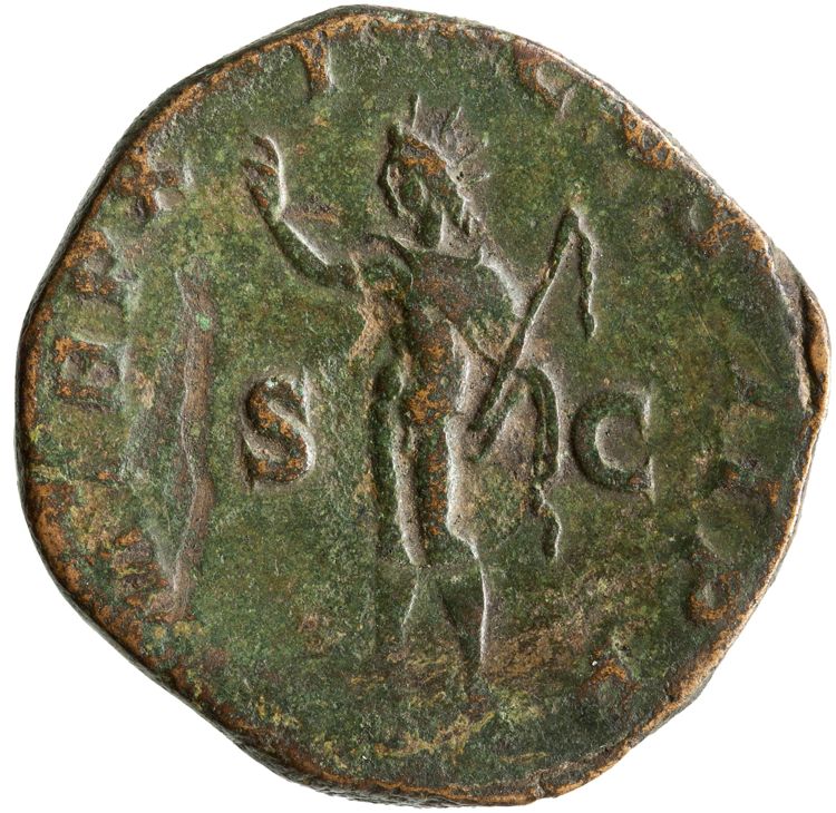 RIC IV Severus Alexander 525b, реверс, American Numismatic Society (ans)