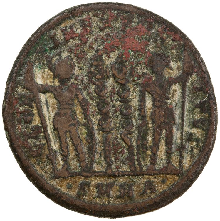RIC VII Heraclea 121, реверс, American Numismatic Society (ans)