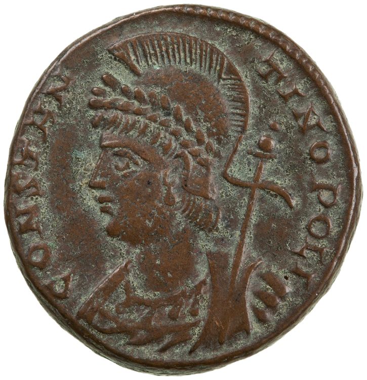 RIC VII Heraclea 125, аверс, American Numismatic Society (ans)