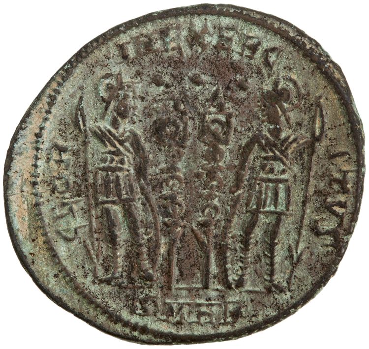реверс RIC VII Heraclea 126