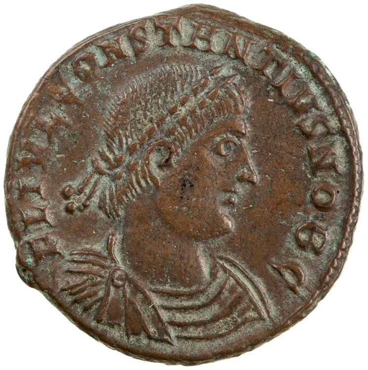 RIC VII Heraclea 128, аверс, American Numismatic Society (ans)