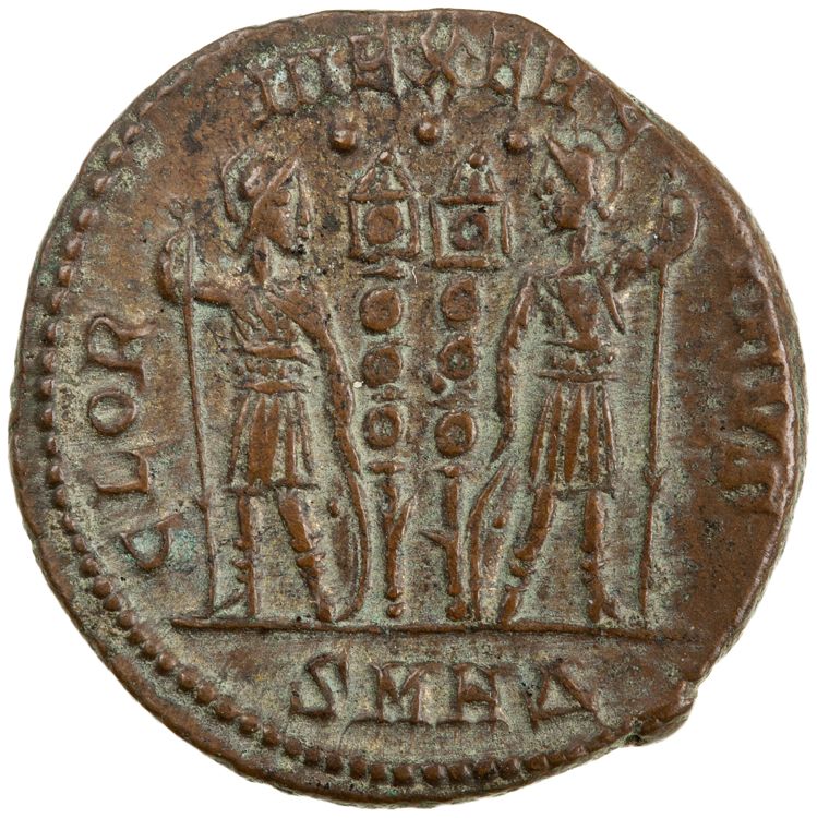 RIC VII Heraclea 128, реверс, American Numismatic Society (ans)