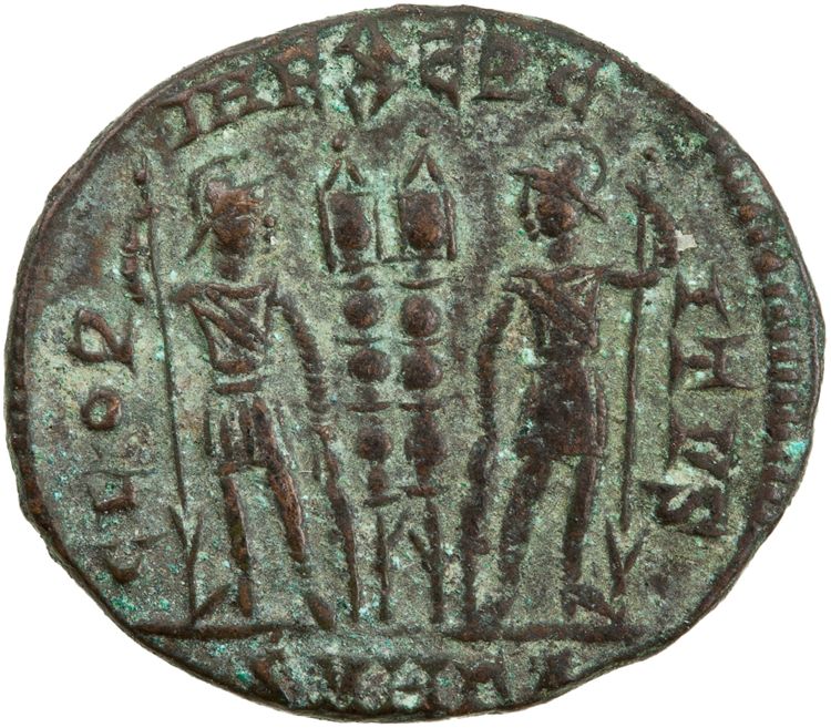 RIC VII Heraclea 137, реверс, American Numismatic Society (ans)