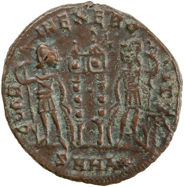 RIC VII Heraclea 136, реверс, American Numismatic Society (ans)